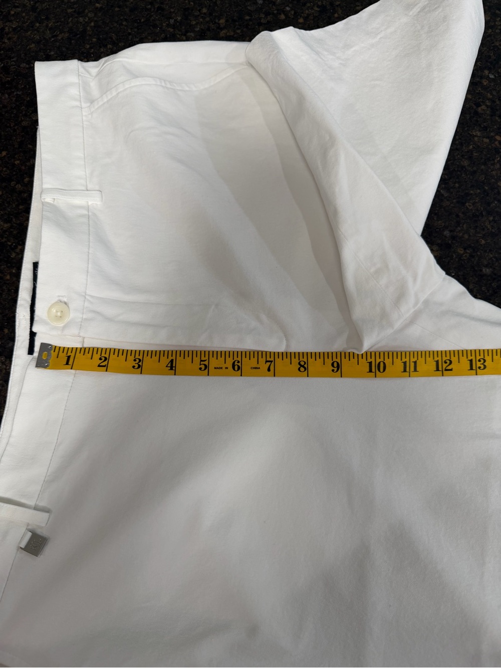 NWOT Ralph Lauren RL White Casual Stretch Women's PLUS 18 Chino Bermuda Shorts - Picture 9 of 12